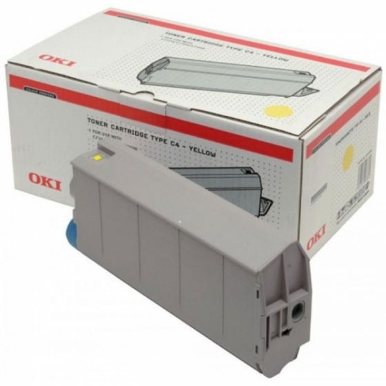 Compatible 41963005 OKI toner Yellow  for C7100/ C7300/ C7350/ C7500